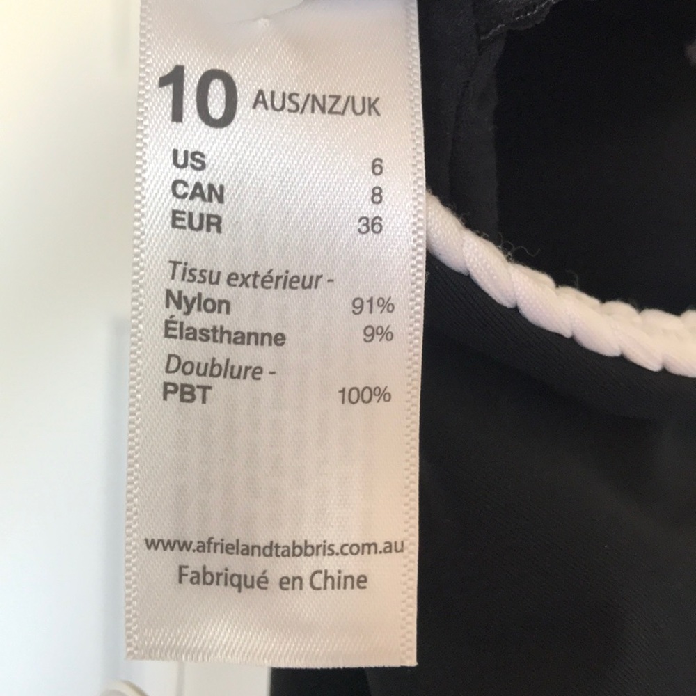 NWT Afriel & Tabbris Australia One Piece Swimsuit - Picture 6 of 6